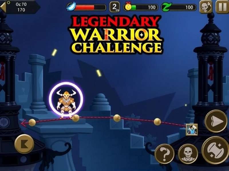 Intense Battle in Legendary Warrior Challenge Legendary Warrior Challenge Gameplay Screenshot